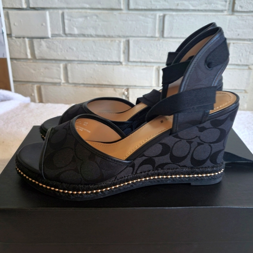 Coach Ballerina Wedges